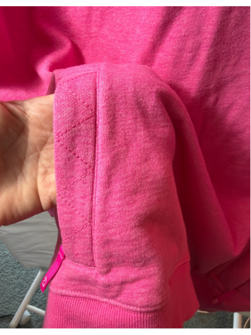 Vineyard Vines Performance Pullover Fleece Convertible Hood S Athleisure - Picture 8 of 10